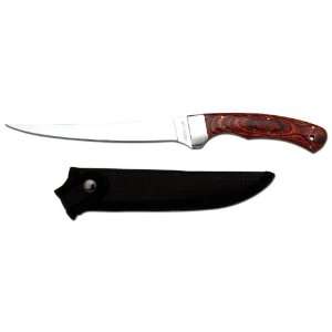   Quality 7 Filet Knife W/Sheathand By Maxam® Fillet Knife with Sheath