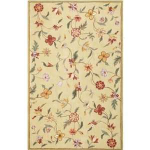 Floral Expressions Rug 710 Round Gold 