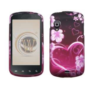 FOR SAMSUNG Stratosphere VERIZON CELL PHONE BLACK PINK H HARD COVER 