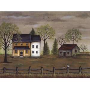    Country Farmstead   Poster by Lisa Kennedy (16x12)