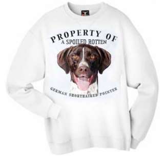 German Shorthaired Pointer Property Sweatshirt   Choose from sizes S 