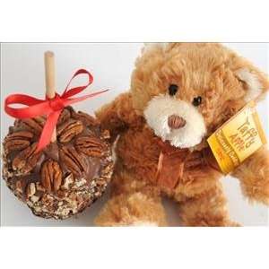 Taffy Apple Bear with Milk Dipped Grocery & Gourmet Food