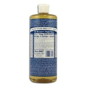 Dr Bronner Hemp Peppermint Pure Castile Soap Or  Grocery 