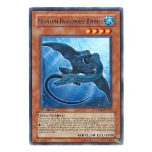   Bronto (R) / Single YuGiOh Card in Protective Sleeve Toys & Games