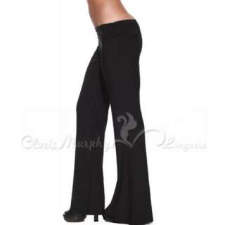 Sexy Low Waist Bell Bottomed Party Leggings Club Flares Casual Pants 