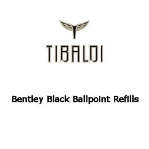  Tibaldi for Bentley Pen Refills   Black Ballpoint 6pk 