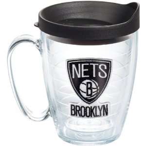 Brooklyn Nets Tervis Tumbler 15 oz Mug w/ Lid  Sports 