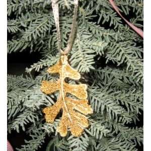  Smith & Hawken Oak Leaf Ornament
