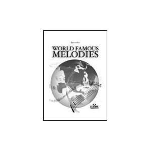  World Famous Melodies Book With CD Recorder Play Along 
