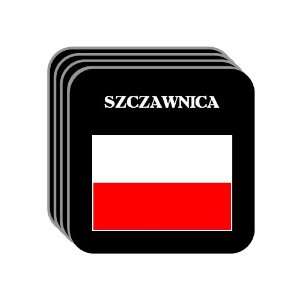 Poland   SZCZAWNICA Set of 4 Mini Mousepad Coasters