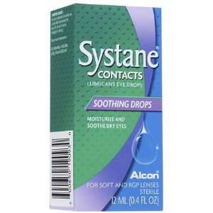 Systane Contacts Soothing Drops 0.405 oz, 12mL, 2 ct (Quantity of 2)
