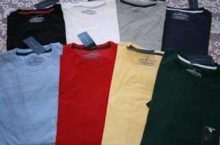 TOMMY HILFIGER Mens Short Sleeve S/S Solid T Shirt L XL NWT  