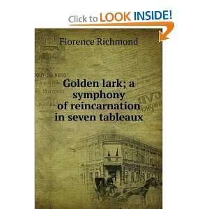   symphony of reincarnation in seven tableaux Florence Richmond Books