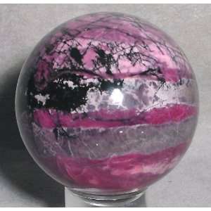  Rhodonite Crystal Sphere Australia