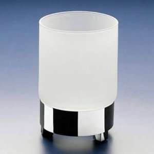   94117 CR Windisch Bubbled Crystal Tumbler in Chrom