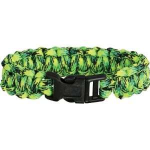   Gecko Survival Bracelet with Hand Tied Nylon Cord