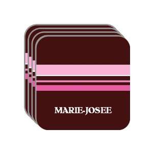  Personal Name Gift   MARIE JOSEE Set of 4 Mini Mousepad 