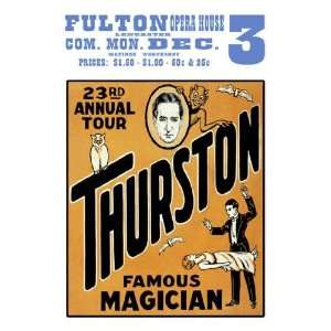  Exclusive By Buyenlarge Thurston, famous magician 23rd 