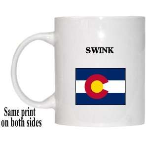  US State Flag   SWINK, Colorado (CO) Mug 