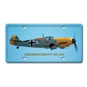 Messerschmitt BF 109 Aviation License Plate