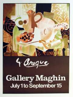 Georges Braque Lithograph RARE Dealer Art Liquidation  
