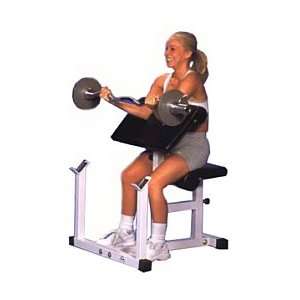  Seated Preacher Curl Bench
