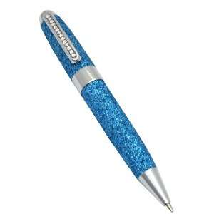  Swarovski Crystal Blue BallPoint Pen with Packaging 