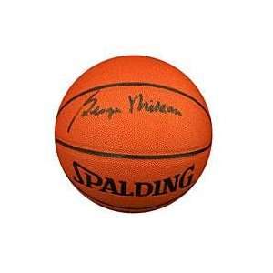  George Mikan Autographed Basketball   Autographed 