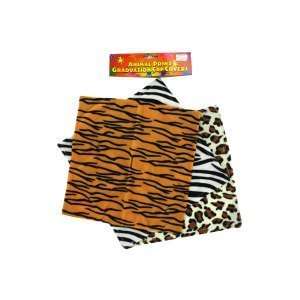  Animal Print Graduation Cap Covers Pack Of 60 Kitchen 