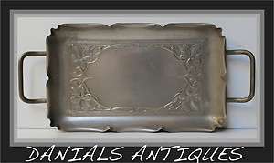 Art Nouveau wmf silver plated serving tray/Platter.1900s.  
