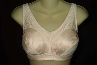 Breezies Lace Trim Support Bra with UltimAir Cup Lining  