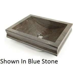 GA VEN5141 Venice Drop In Vessel Sink With Natural Stone Construction 
