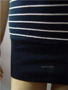 BRETON Stripe Striped Nautical Pullover Top Shirt L  