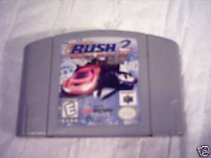 N64 Nintendo 64 Game; RUSH 2 Extreme Racing USA *RARE*  