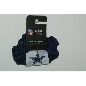  NFL Dallas Cowboys Team Color Hair Scrunchie Ponytail 