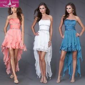Bridesmaid Prom party cocktail homecoming Mini dresses  