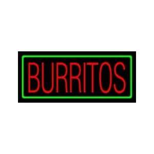  Burritos Neon Sign 13 x 30