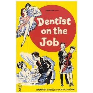  Dentist on the Job (1961) 27 x 40 Movie Poster Style A 