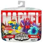 FREE SHIP New Marvel Super Hero Squad Cyclops & Magneto X Men Action 