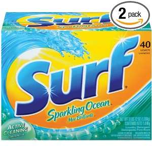  Surf Powder Sparkling Ocean, 60 ounce (Pack of 2) Health 