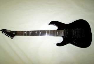 Left Hand ESP / LTD M207 Lefty 7 String Electric Guitar Floyd Rose 