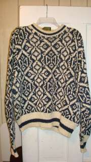 Britches Georgetown Sweater Made in Ireland 100% Cotton  