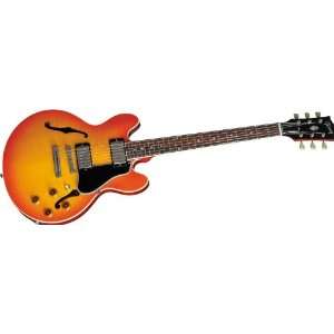   336 Figured Top Electric Guitar, Tangerine Burst Musical Instruments