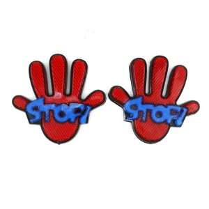   Palm Hand Shaped Stop Sign Car Back Light Reflector 
