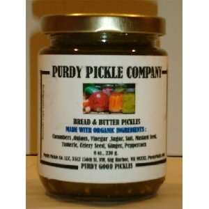 Organic Bread & Butter Pickles 8 oz  Grocery & Gourmet 
