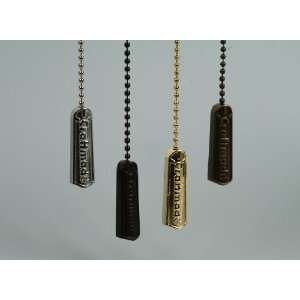 Craftmade RP 14CAB Antique Brass Accessories Craftmade Logo Pull Chain 