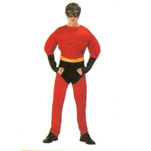  Super Hero Muscle Mens Halloween Costume Toys & Games