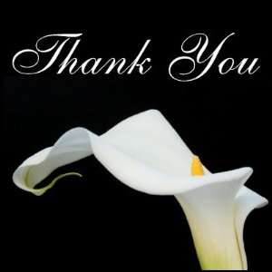 Small Calla Lily Thank You Postage Stamp