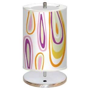     2Modern Cylinder 21 Table Lamp Hermosa Sundrops