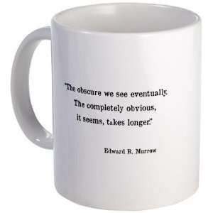 Ed Murrow Conspiracy Mug by  